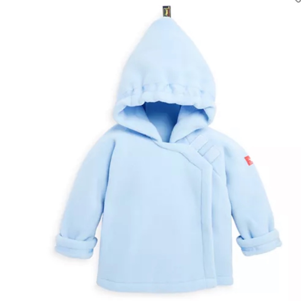 Widgeon hooded fleece jacket - Baby, 3 mo, light blue